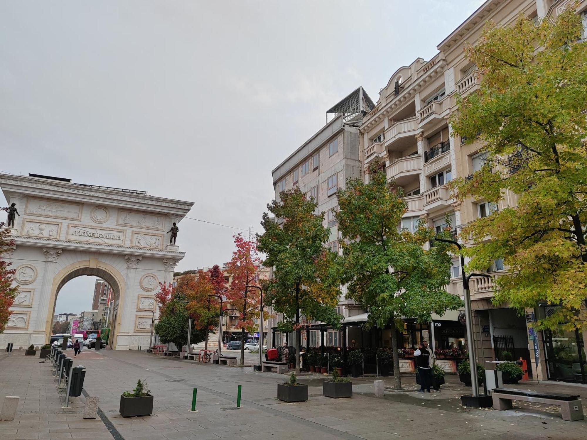City Sqare Apartment Verde Skopje Eksteriør bilde