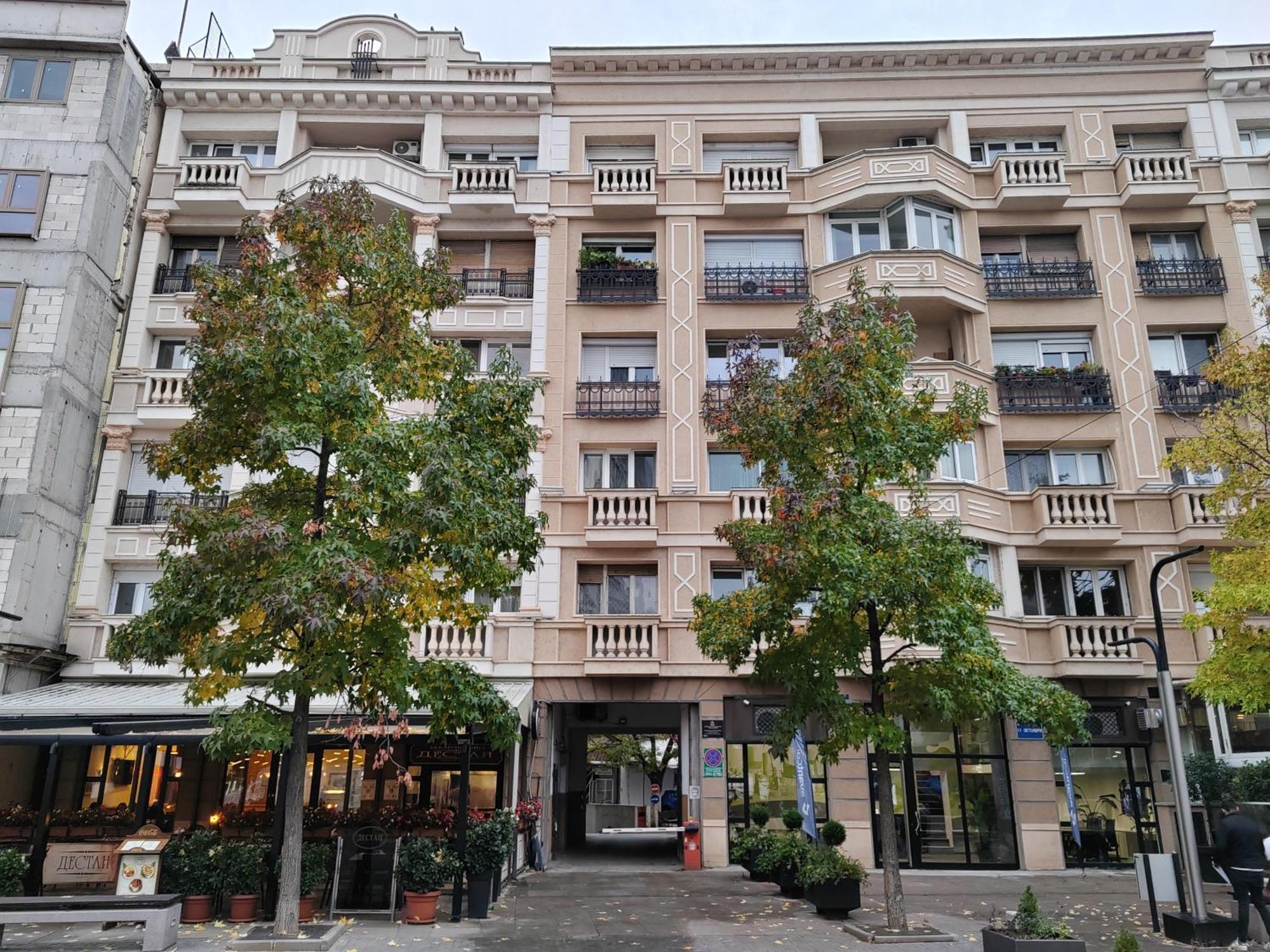 City Sqare Apartment Verde Skopje Eksteriør bilde